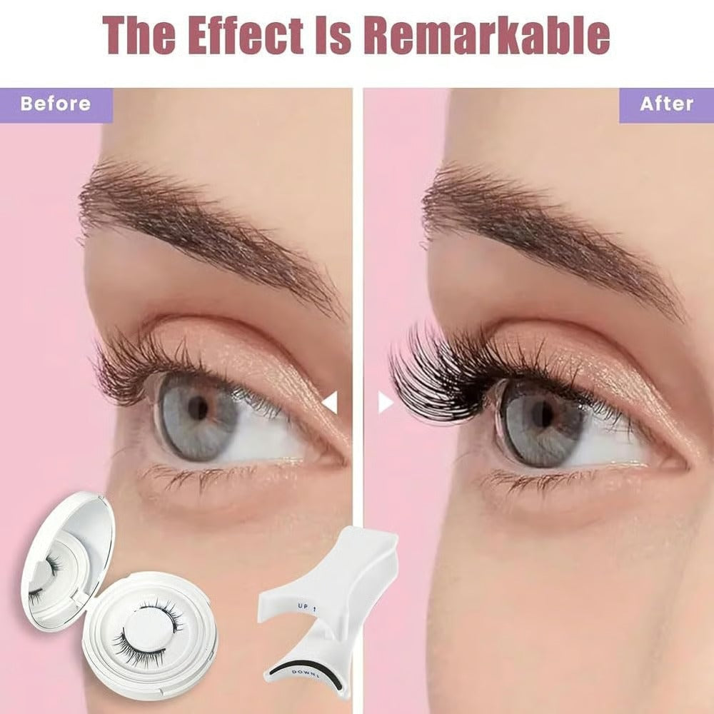 Soft Magnetic Eyelashes All-in-One Box, Reusable