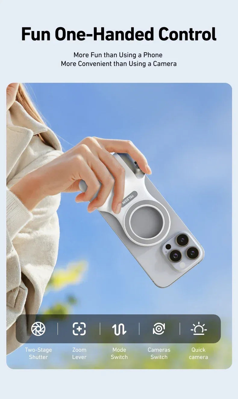 Shutter Grip Pro – DSLR Style for iPhone